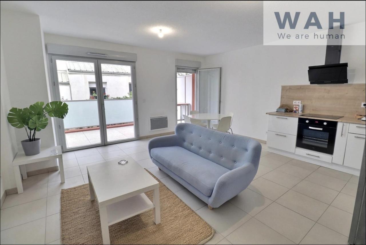 Le Feroz - Superbe Duplex Avec Terrasse + Parking Lägenhet Montpellier Exteriör bild